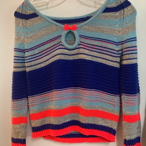 Little Marc Jacobs Open back gold trimmed sweater and canvas gold twill pant - Picture 10 of 11